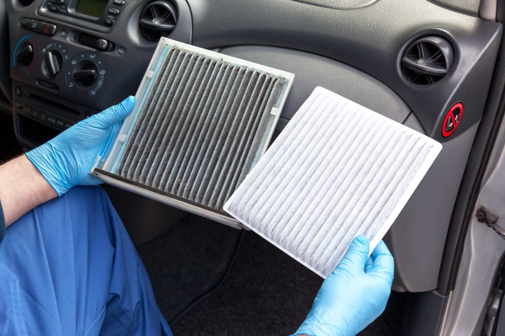 How does a cabin air filter work?