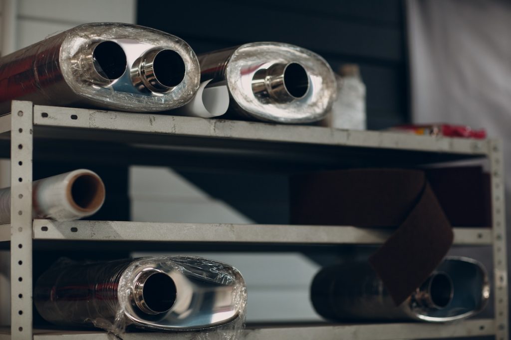 titanium exhaust by Filter Services